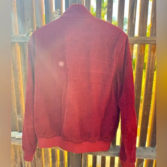 Vintage Topman Burgundy Corduroy Jacket - Picture 6 of 7